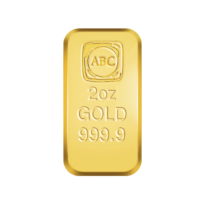 2oz ABC Bullion Cast Bar Gold