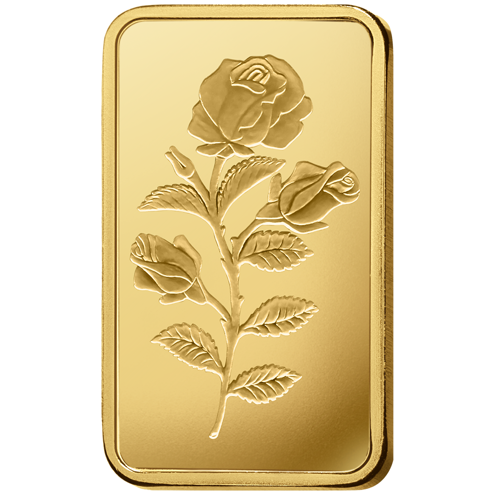 1 Ounce Rosa Gold Bar Swiss PAMP - Rosa Bullion - Buy Bullion, Buy Gold